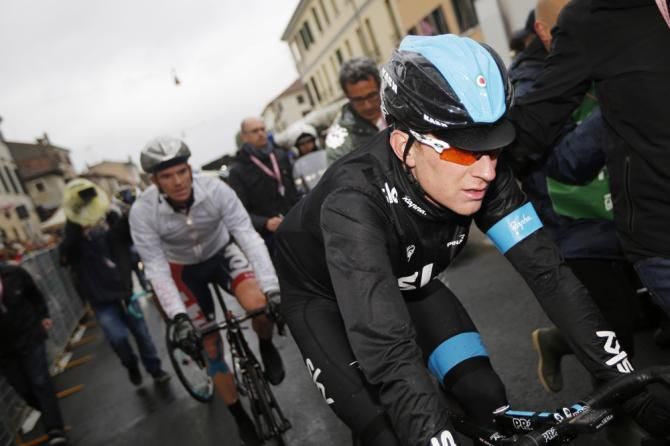 Bradley Wiggins conceded more time on stage 12
