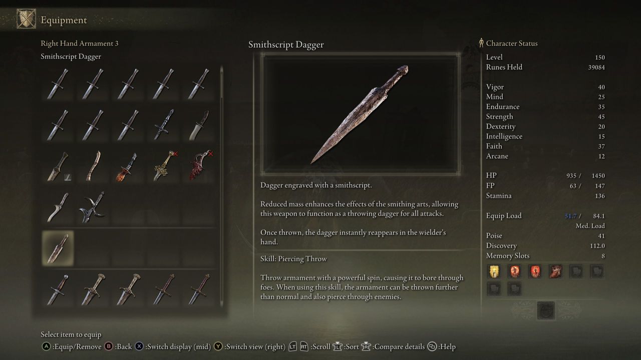 Elden Ring Shadow of the Erdtree best weapons