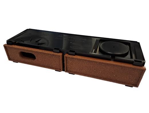 Manthorpe Gswb - Dual Swift Nesting Brick Box - Granulated Terracotta Breeding Bird House for Brick or Rendered Walls