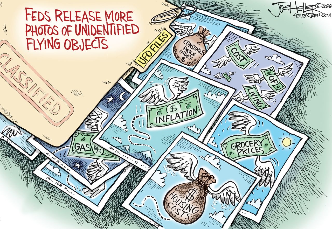 Political cartoon