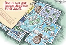 Political cartoon