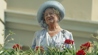 The Queen Mother celebrates her 90th birthday in London