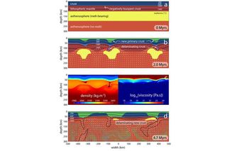 The processes of the Earth's mantle