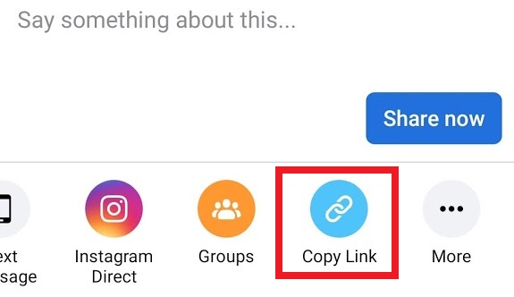 How to download Facebook videos on mobile - copy link