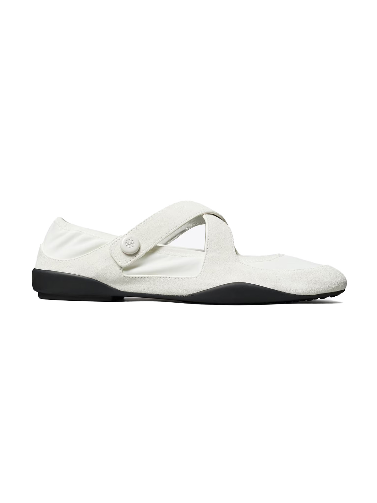Romy Sport Mary Jane in White, Size 7