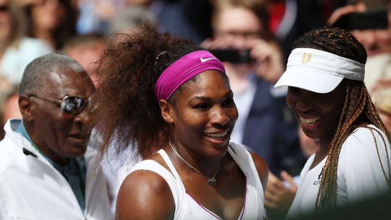 Richard Williams Serena WIlliams Venus Williams