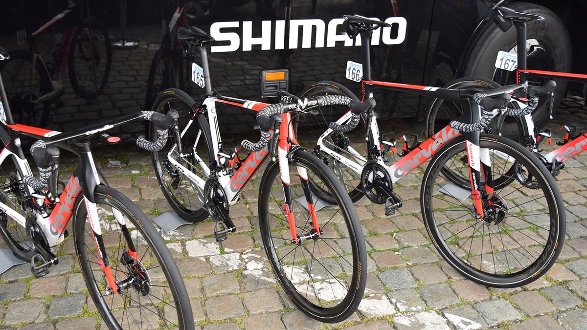 Soren Kragh Andersen was the only Sunweb rider to race with rim brakes over disc brakes