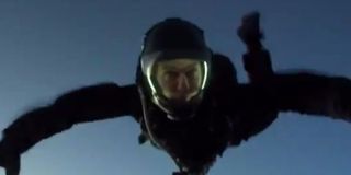 Tom Cruise doing a HALO jump for Mission: Impossible Fallout