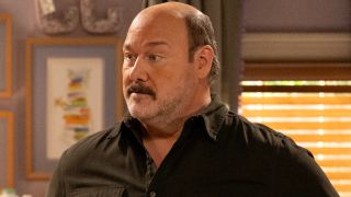 Jim talking to Audrey on Georgie & Mandy's First Marriage. 