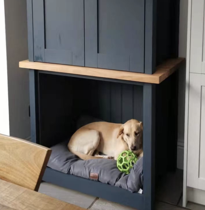 Dog house with larder pantry