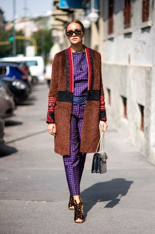 Milan fashion week, Street style