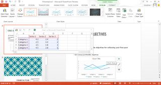 PowerPoint 2013 - Excel charts