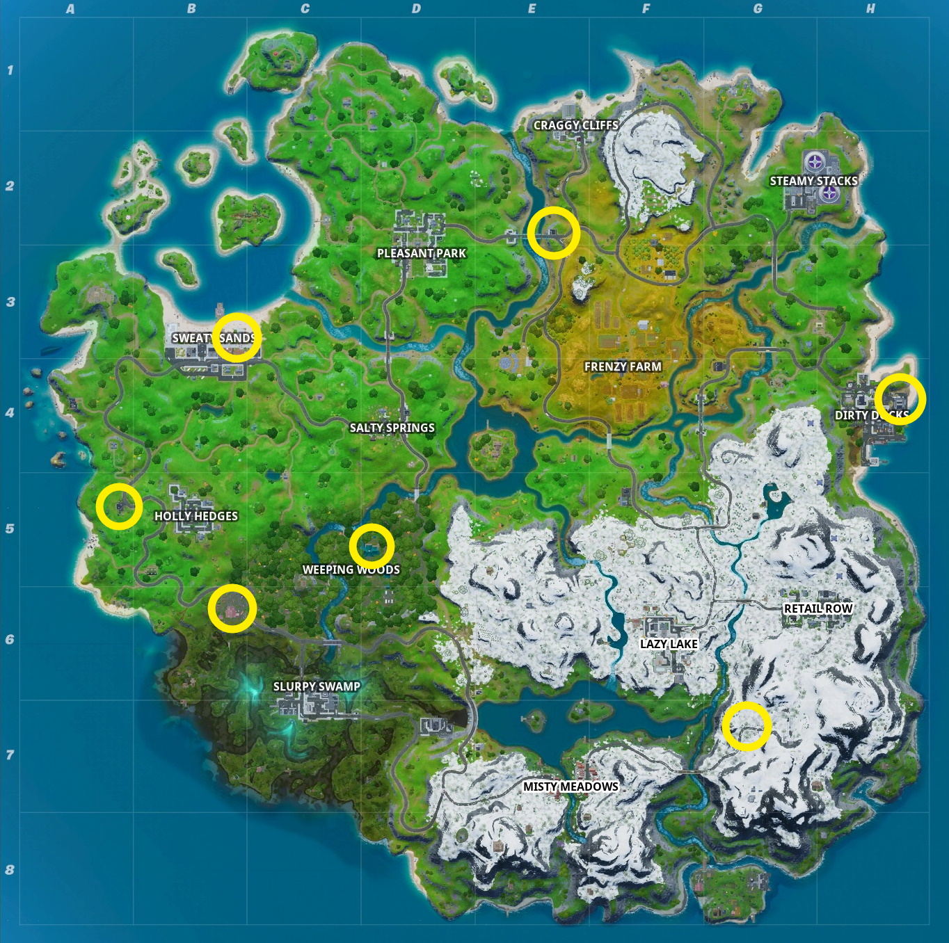 Fortnite ice boxes: where to search ice boxes in Fortnite | PC Gamer