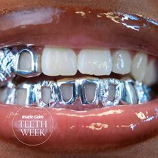 silver grillz