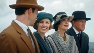 Downton Abbey: A New Era Cast on the way to the French Riviera.