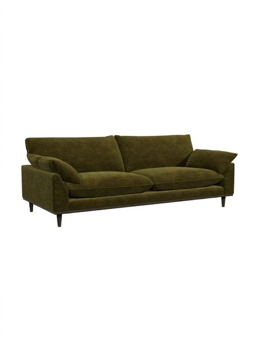 Soho Large Sofa in Vintage Velvet Crocodile