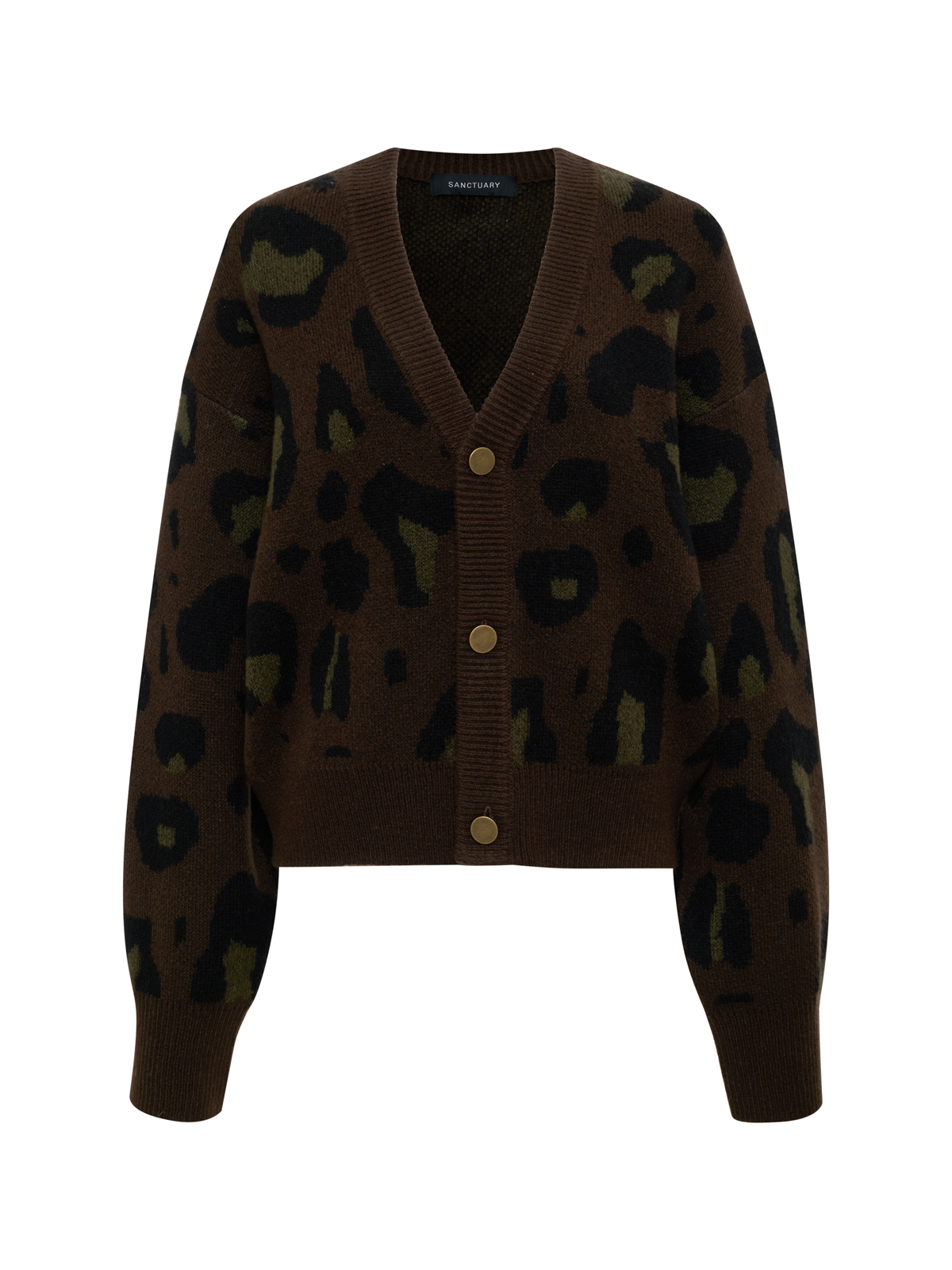 Sanctuary Clothing, Meow Cardi Kitty Camo 