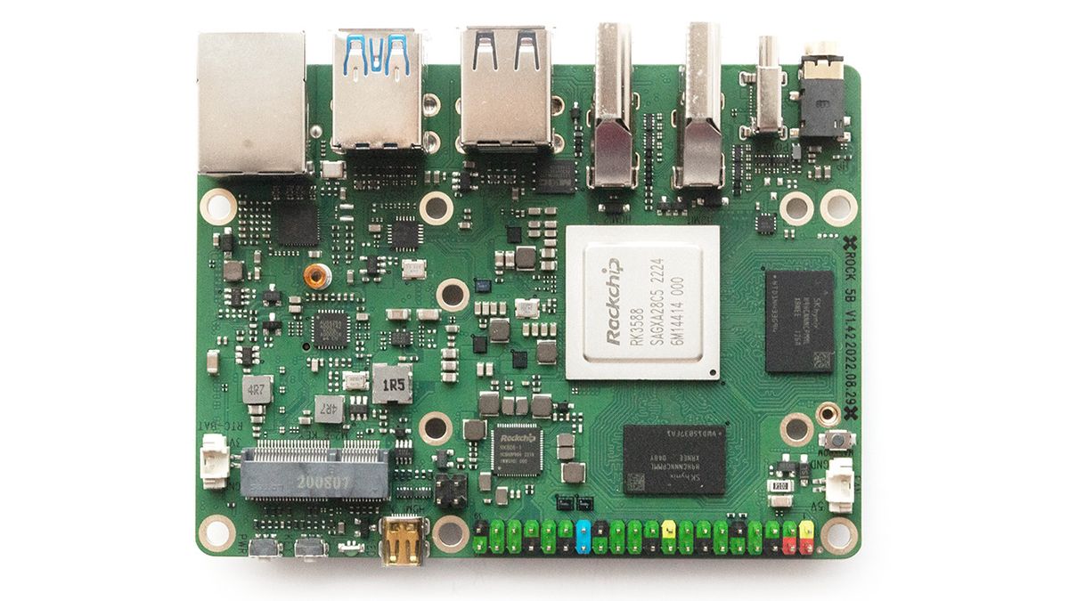 The Radxa / OKdo ROCK 5 board