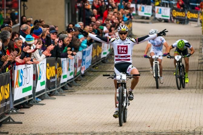 Daniel Federspiel wins the eliminator World Cup in Albstadt