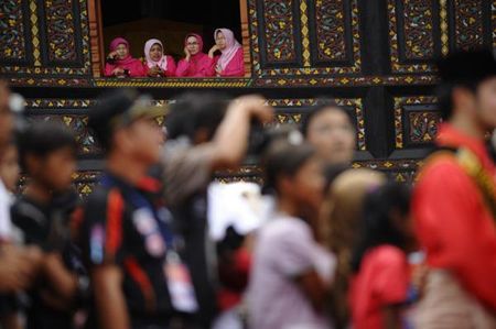 Keeping an eye on the race...