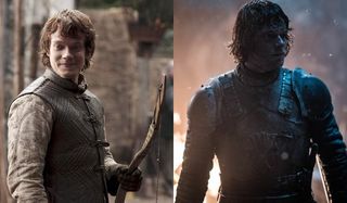 Game of Thrones Theon Greyjoy Then and Now