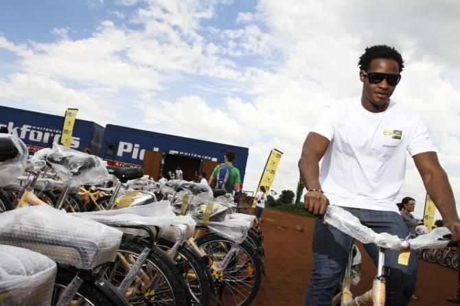 BMXer Sifiso Nhlapo