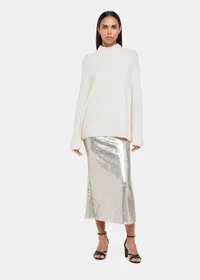 Sequin midi skirt, was £139, now £111.20 | Whistles