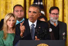 President Obama addresses gun control.