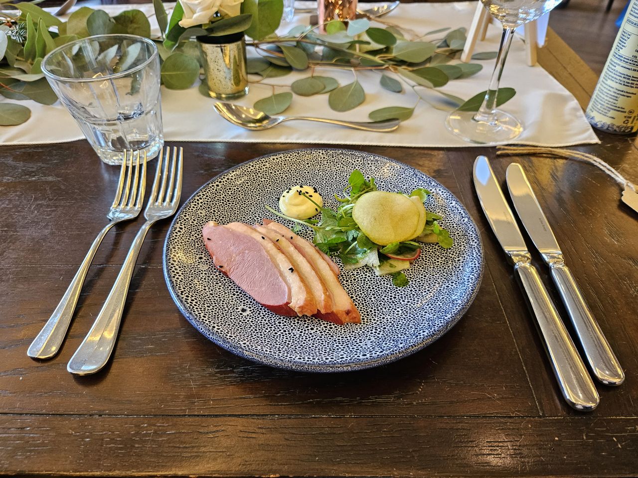 Samsung Galaxy Z Flip 5 camera sample food duck