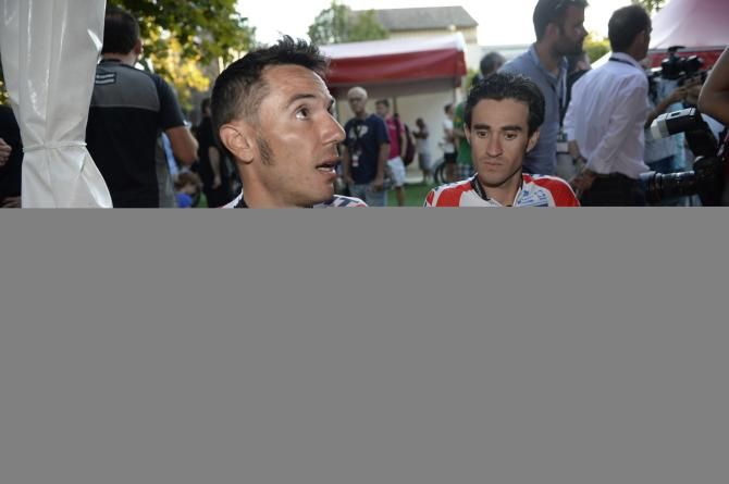 Katusha's Jouquin Rodriguez and Dani Moreno