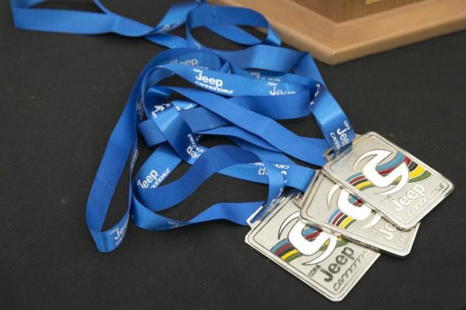 Podium medals