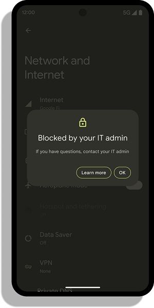 Google's coming security and privacy improvements for business workers on Android 13.