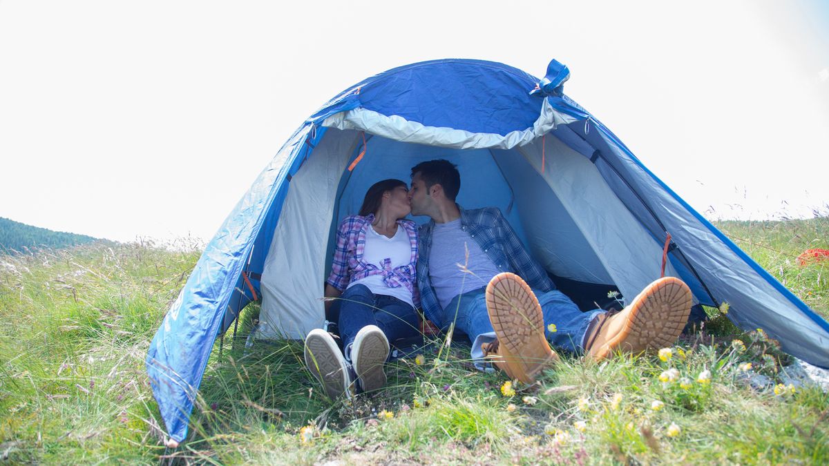 Two people in a small tent, but how big should a two-person tent be?