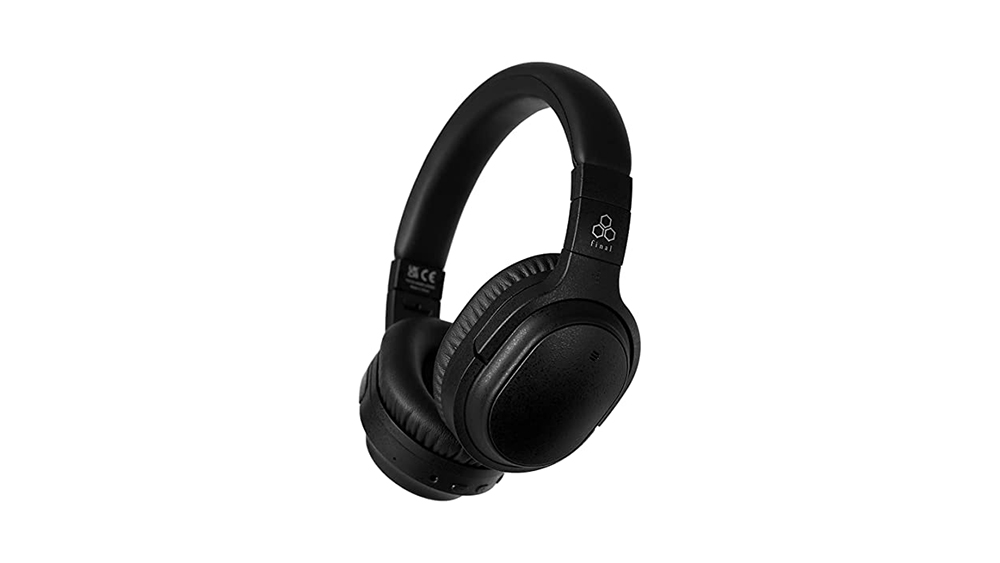 The final audio ux3000 over-ear headphones in black.