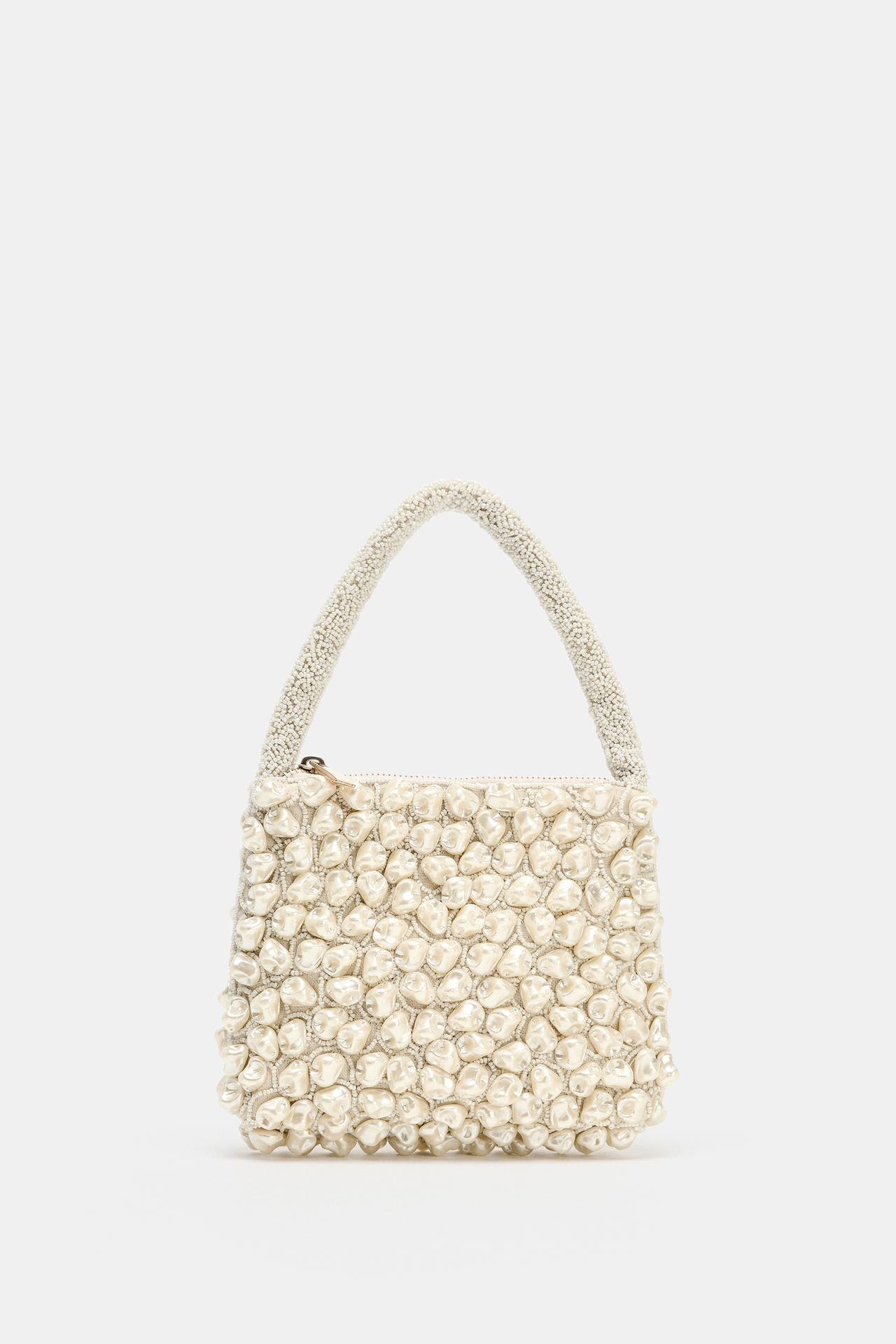 Zara , Beaded Handbag