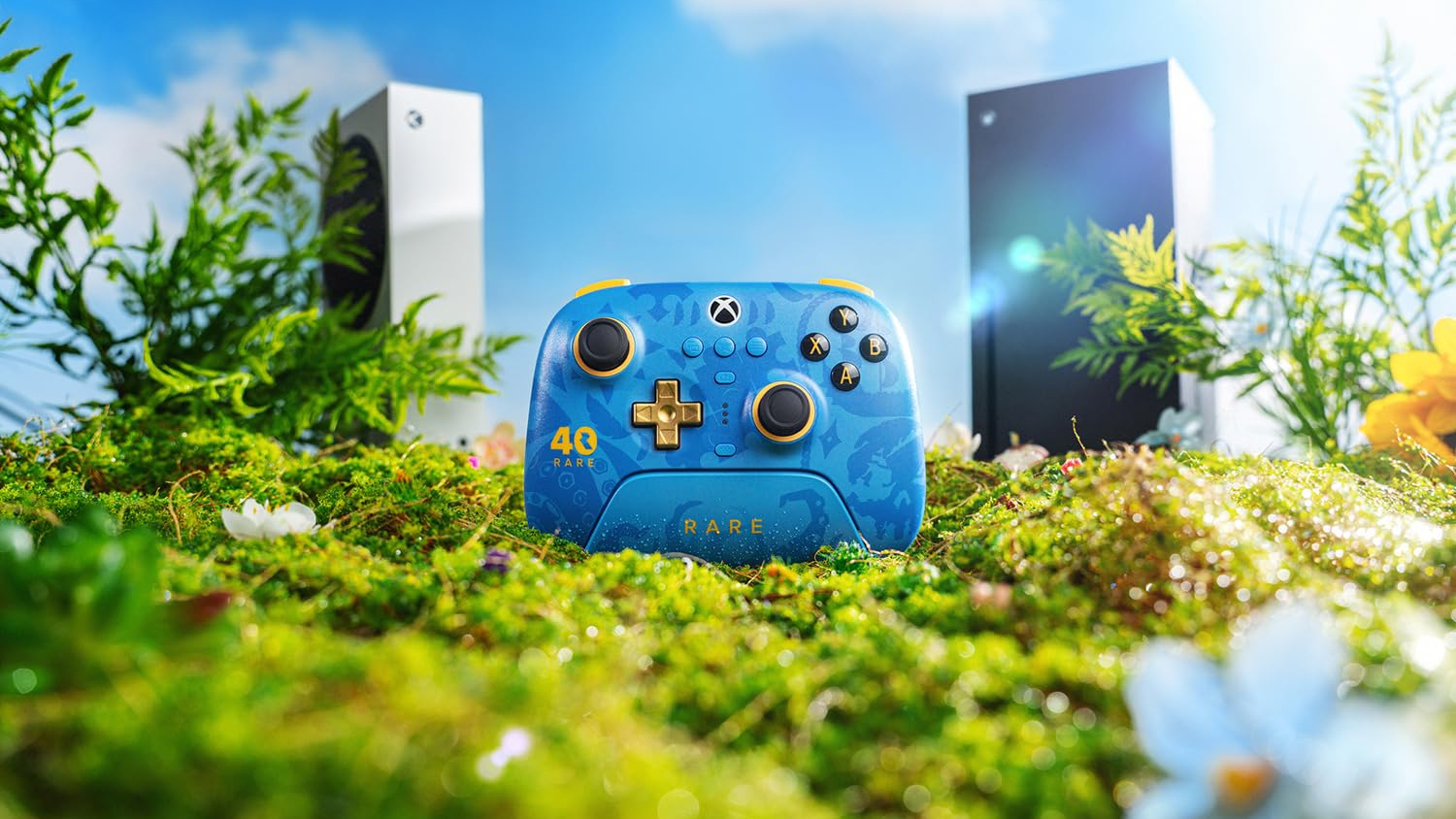 Rare 40th anniversary 8bitdo controller