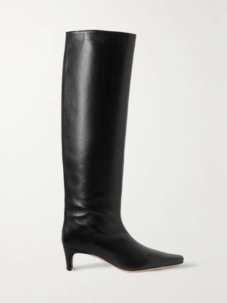 Wally Leather Knee Boots