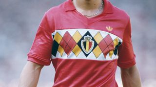 Belgium home shirt, Euro 1984