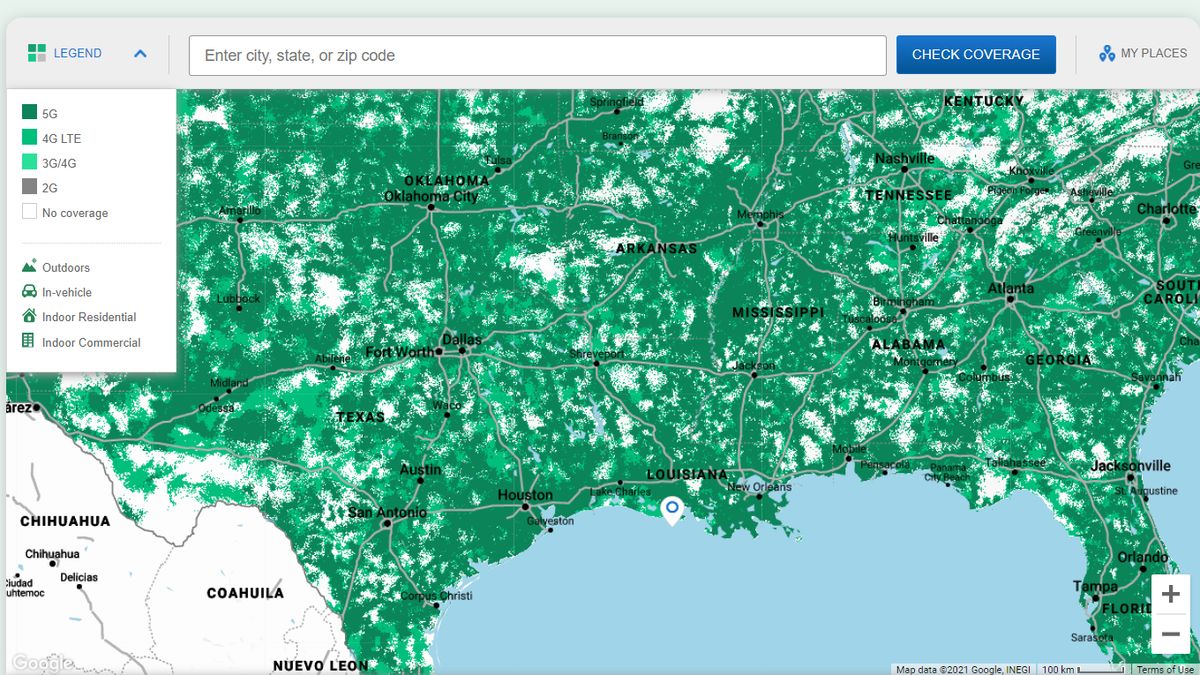 Cell phone coverage maps who has the best network in America? Top