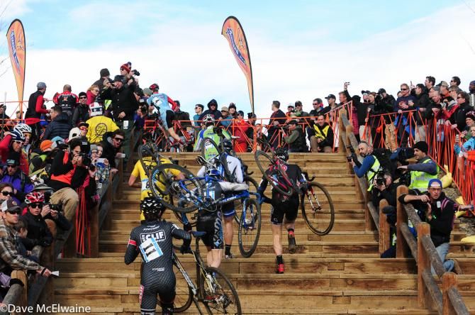 The Belgian Stairs had a World Cup feel today