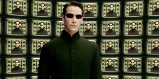 Keanu in The Matrix