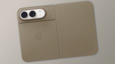 Apple iPhone Duo in taupe kick-stand case