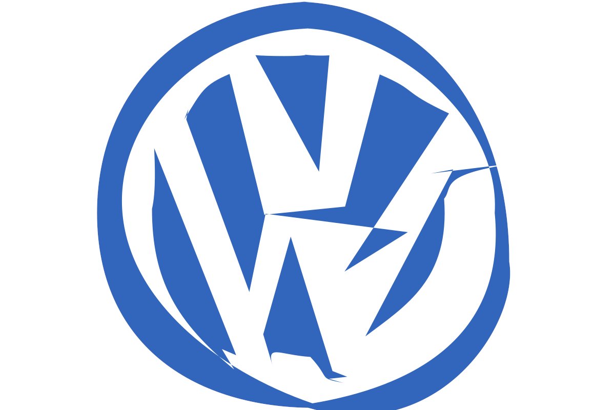 Glitched Logos - VW