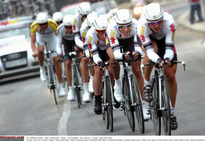 Team High Road had Bradley Wiggins in its team for the 2008 Giro