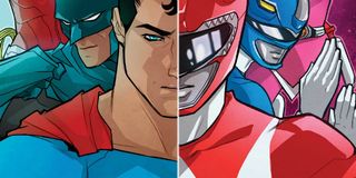 Justice League and Power Rangers Crossover