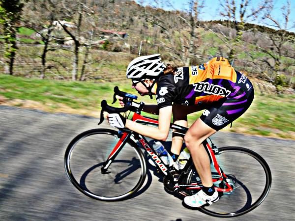 Helen at training camp