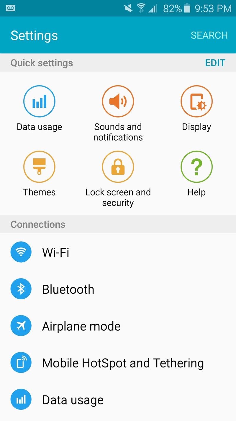 Samsung Galaxy S6 software