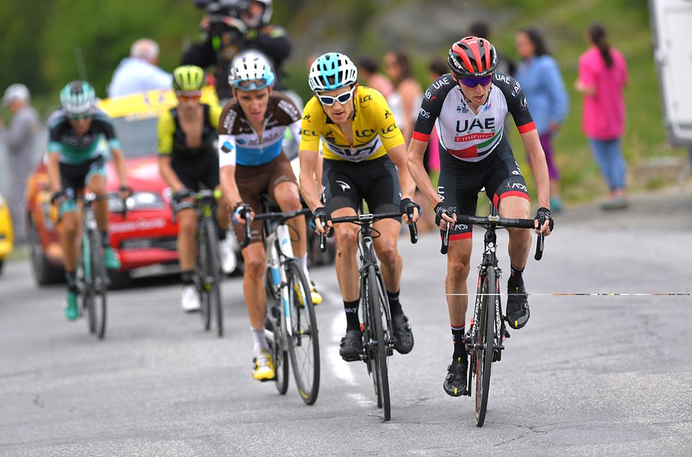 Thomas, Martin, Bardet during stage 6 at Criterium du Dauphine