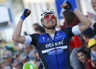 Marcel Kittel (Etixx-QuickStep) celebrates his second win at the Volta ao Algarve