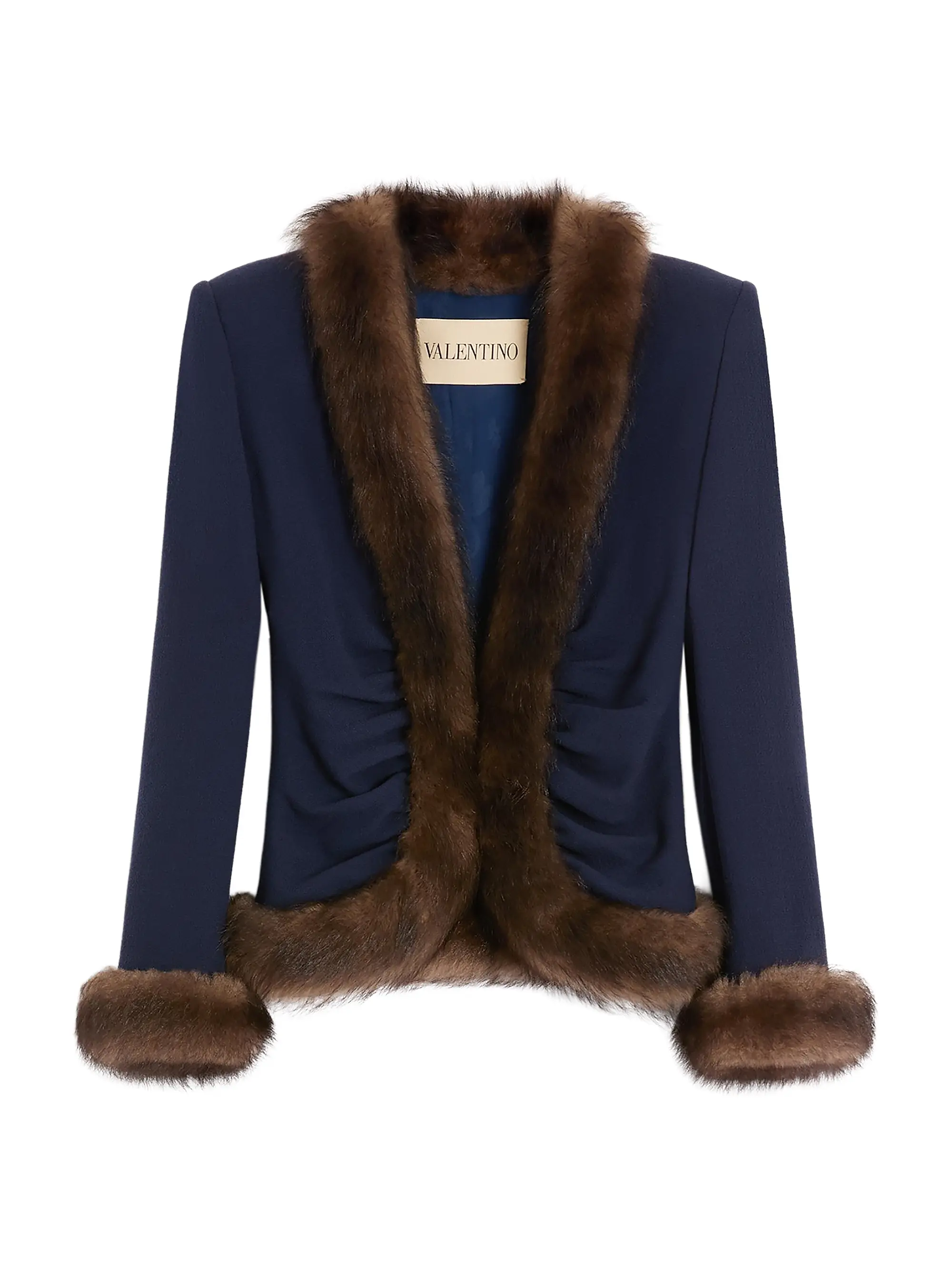 Wool Crepe Jacket